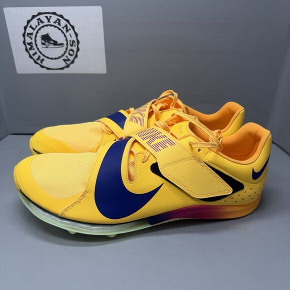 Nike Air Zoom Long Jump Elite Citron Pulse Indigo Burst Men Size 12 FZ9326-800 main image 10